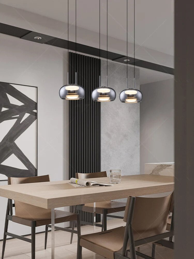 Suspension en verre pour restaurant - vue 4 sur 6