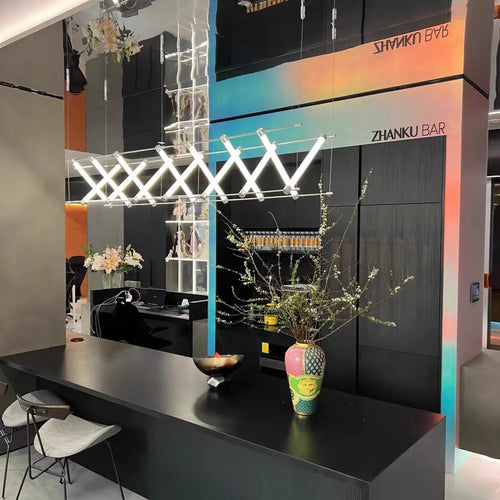 suspension led pour restaurant et cuisine design moderne - vue 5 sur 6