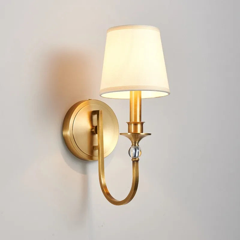 applique murale luxueuse en or pour décoration intérieure moderne - vue 4 sur 8