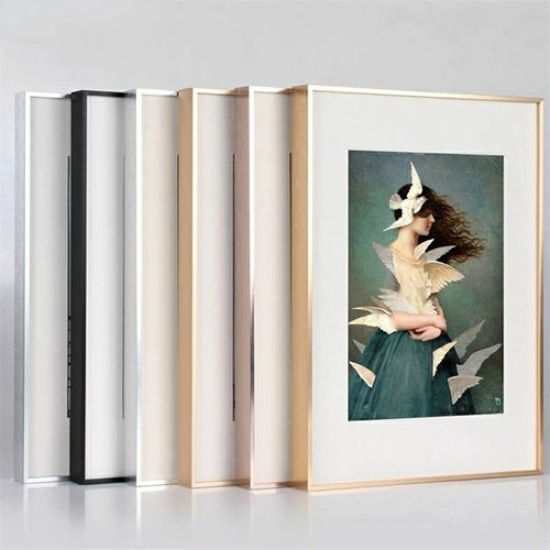 cadre photo en aluminium pour décoration murale intérieure - vue 2 sur 8