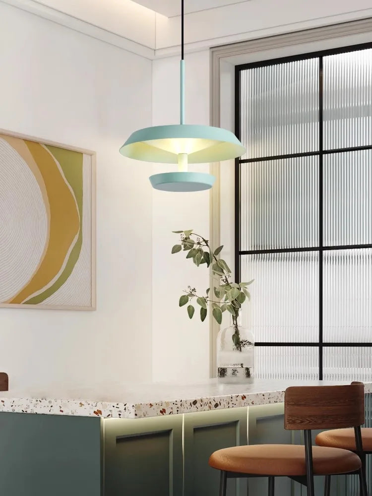 suspension led design espagnol pour restaurant et intérieur moderne - vue 3 sur 10