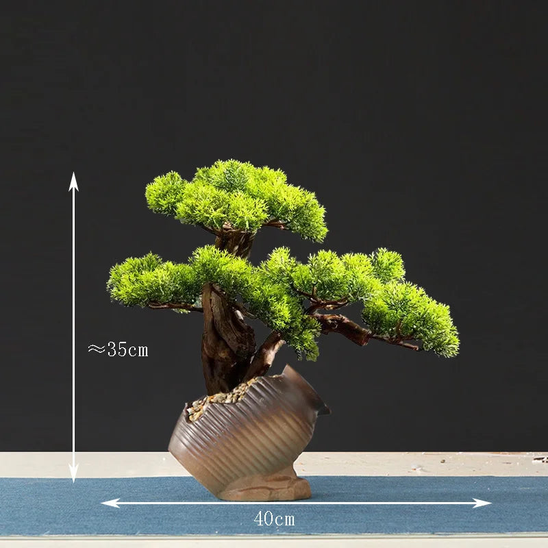 faux arbre bonsaï pour décoration intérieure et aménagement paysager - vue 9 sur 36