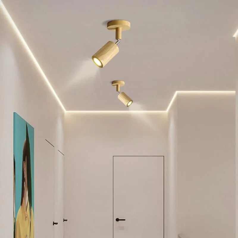 Moderne Simple applique plafonnier salon chambre chevet allée escaliers applique maison intérieur réglable projecteur lampes