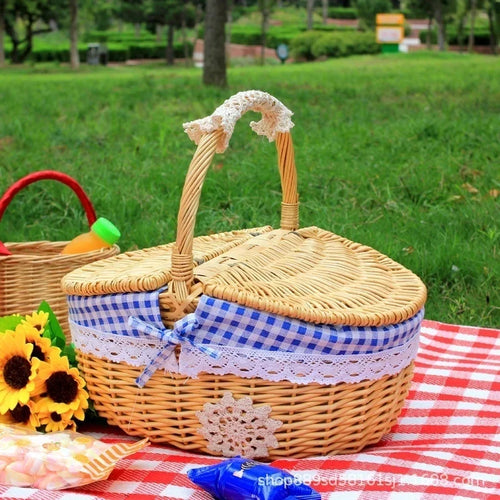 paniers de rangement en osier pratiques et mignons - vue 7 sur 6