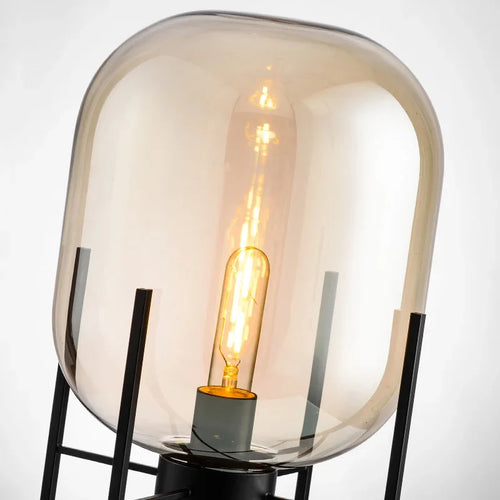 lampe de table nordique postmoderne en verre pour décoration - vue 5 sur 8