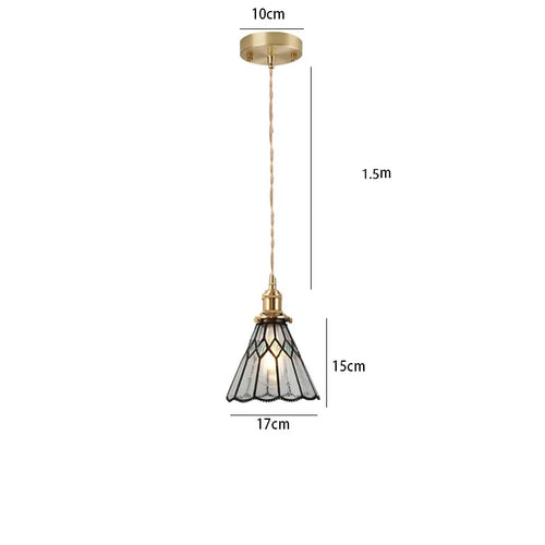suspension en verre teinté style nordique pour éclairage industriel - vue 14 sur 18