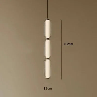 lustre américain de luxe en led pour restaurant moderne - vue 10 sur 10