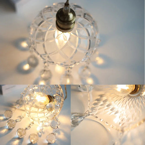 lustre nordique en cristal pour bar et restaurant - vue 6 sur 10