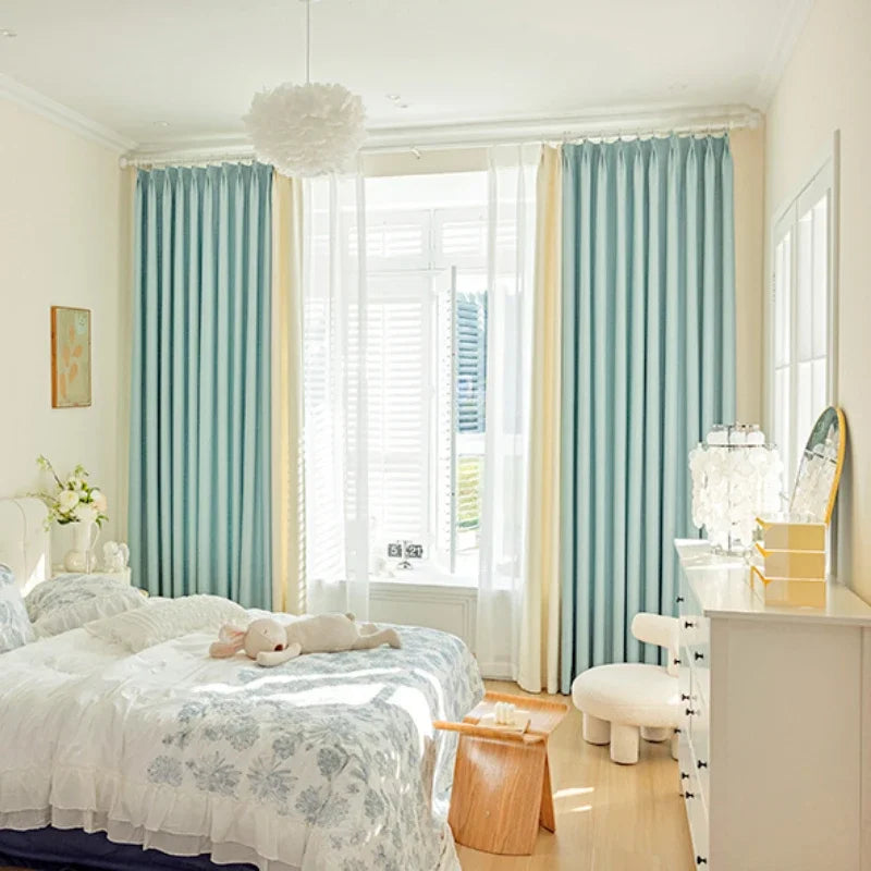 Rideau occultant moderne style ins pour salon chambre