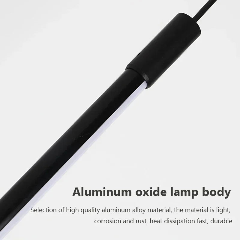 suspension à led moderne pour décoration intérieure élégante - vue 5 sur 12