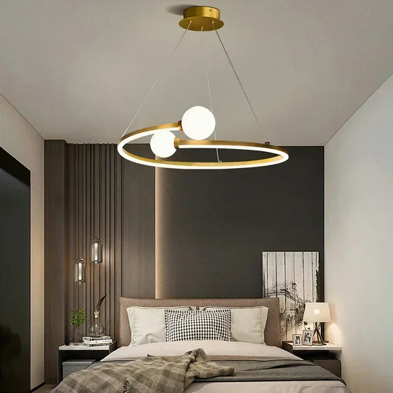 Lustre design LED salon suspension fer Restaurant lampe suspendue décoration de la maison étude grenier Garage cuisine
