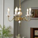 lustre en cuivre de luxe style vintage pour restaurant et salon