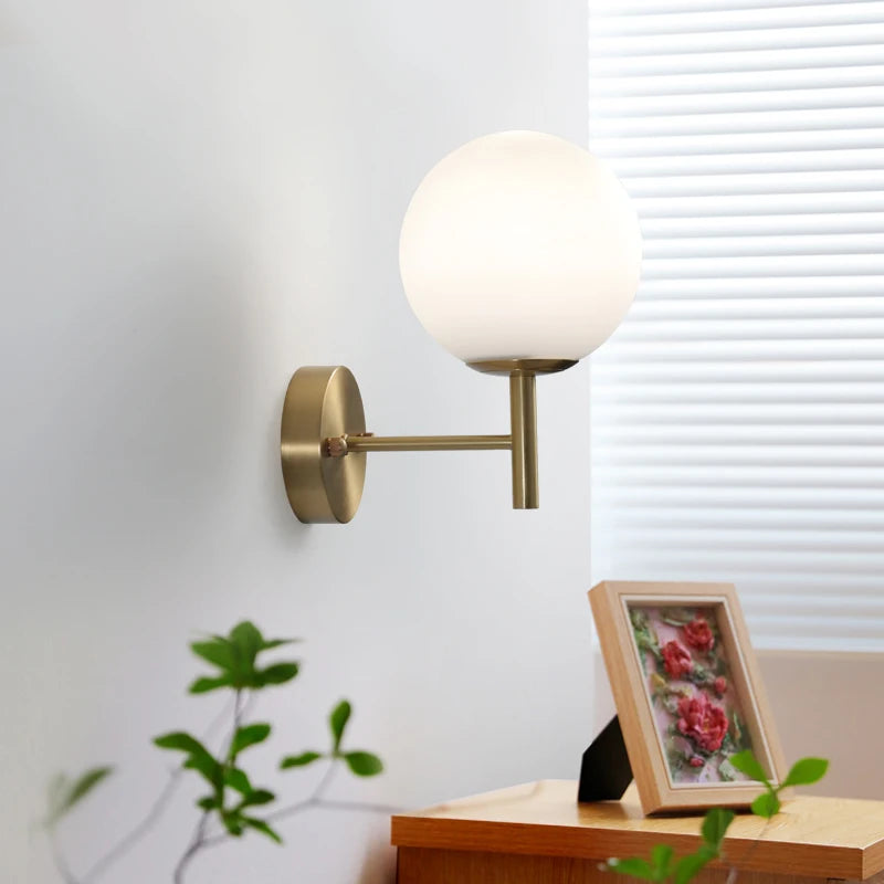 applique murale moderne en verre design pour intérieur élégant - vue 3 sur 9