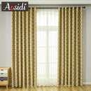 Rideau occultant moderne motifs infinis pour salon chambre