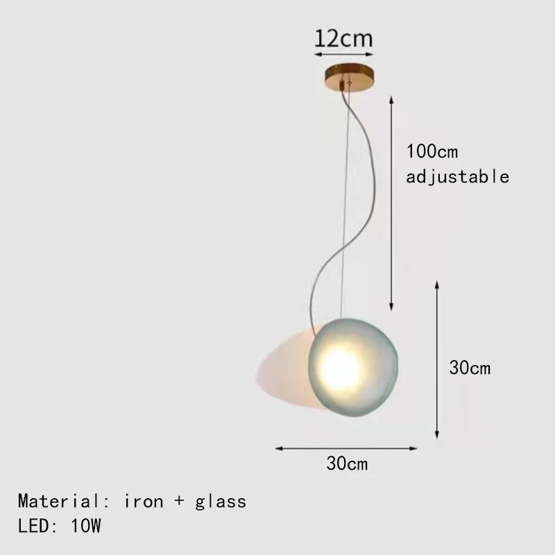 suspension LED design moderne avec fil réglable - vue 28 sur 28