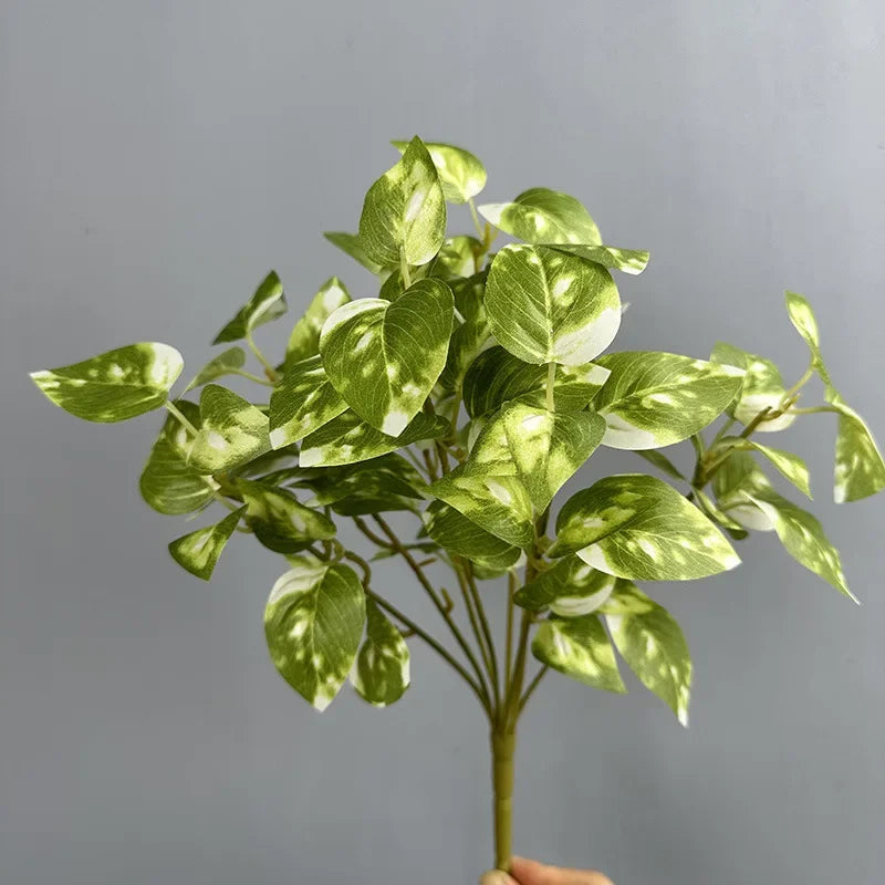 feuilles artificielles en plastique pour décoration florale intérieure - vue 8 sur 15