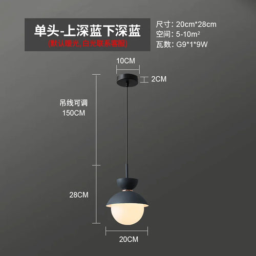 lampe de chevet moderne nordique créative pour décoration intérieure - vue 14 sur 26