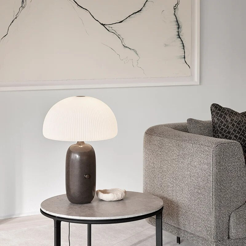 Lampe de table en marbre Simple et luxueuse