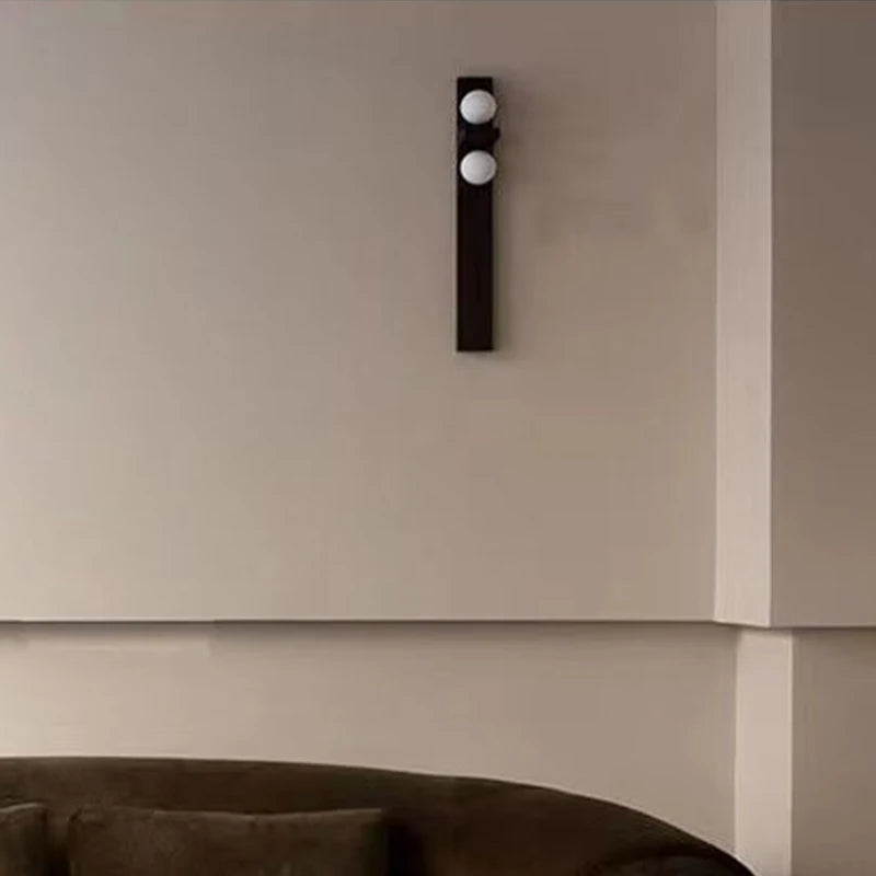 applique murale moderne boule de verre luminaire créatif pour hôtel - vue 5 sur 8
