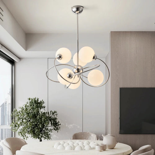 suspension en verre bauhaus design créatif pour décoration intérieure - vue 5 sur 7