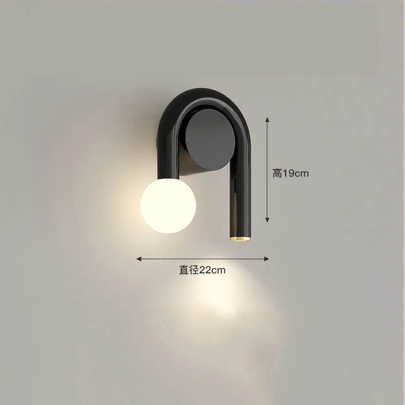 applique murale Nolvety 2 led chambre lit Table d'appoint appareil ménager lampes de livre pas de scintillement Protection des yeux éclairage mural - vue 6 sur 8