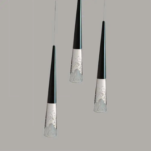 suspension moderne en cristal pour éclairage intérieur élégant - vue 15 sur 16