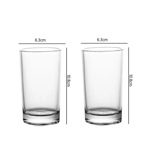 Verres cocktail design épuré résistants chaleur plusieurs contenances