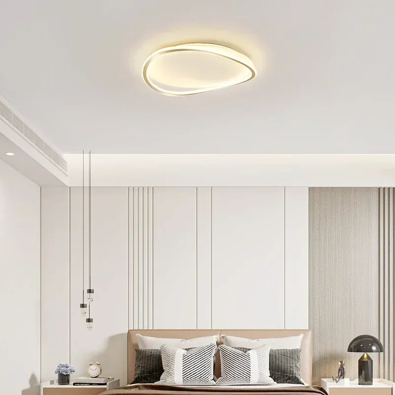 Plafond moderne à LEDs lustre lampe pour salon salle à manger chambre enfants chambre salle d'étude décor à la maison luminaire Lustre