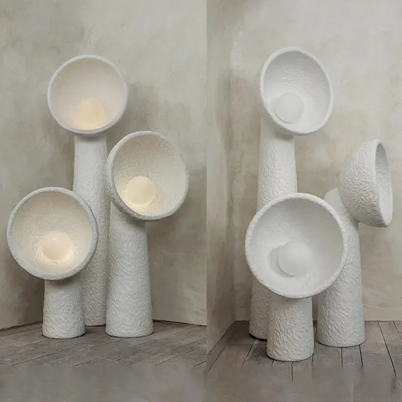 Nordique créatif Style rétro résine lampadaire LED lampe de bureau salon étude décoration de la maison chambre Table de chevet lampe de bureau