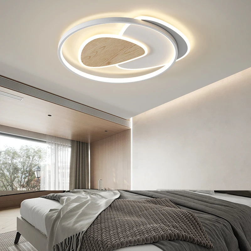 2023 Led Ceiling Light Ceiling Chandelier Simple Modern Ceiling Light Bedroom Light Home Decoration Room Led Light Fixture - vue 3 sur 8