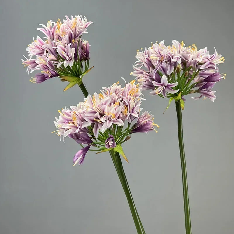 lot de 2 fleurs en soie pour décoration intérieure moderne - vue 3 sur 9