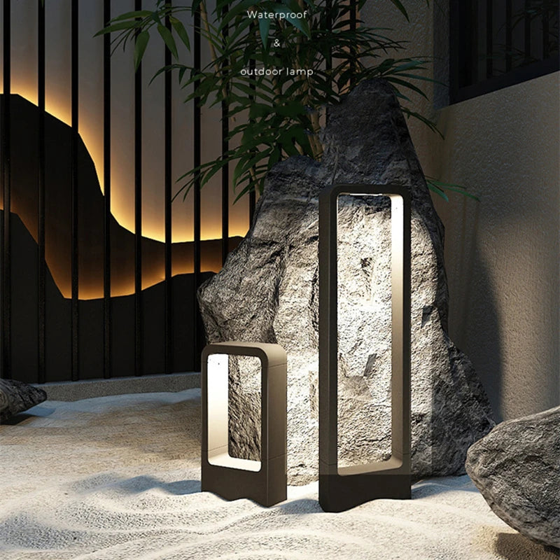 lampe led extérieure simple pour éclairage de jardin et paysage