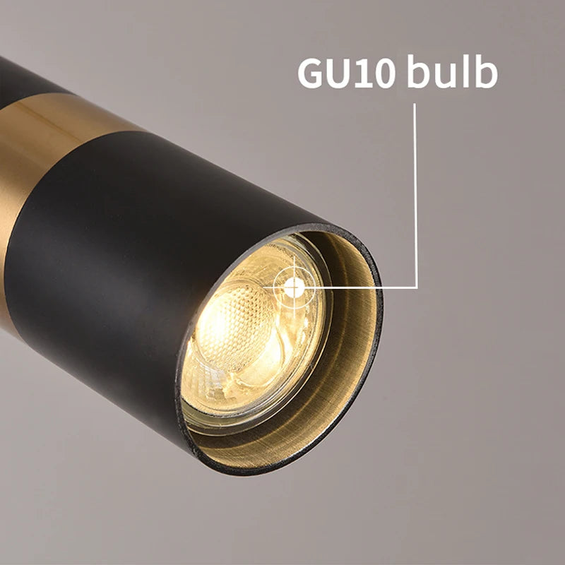 Suspension LED au design nordique rotatif à 360 °