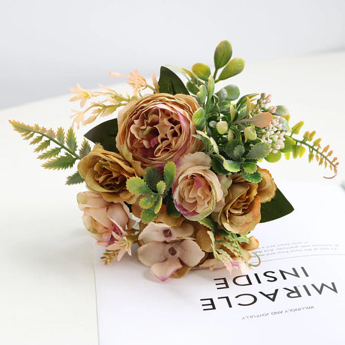 bouquet de fleurs artificielles pour décoration mariage et événements - vue 12 sur 11