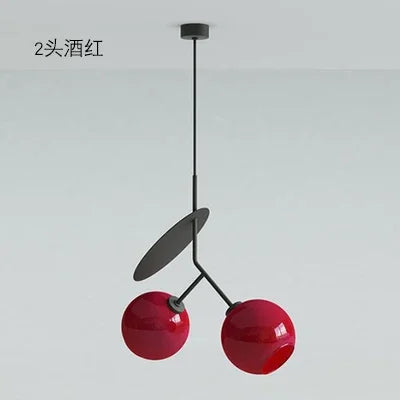 suspension moderne en verre pour décoration intérieure créative - vue 8 sur 12