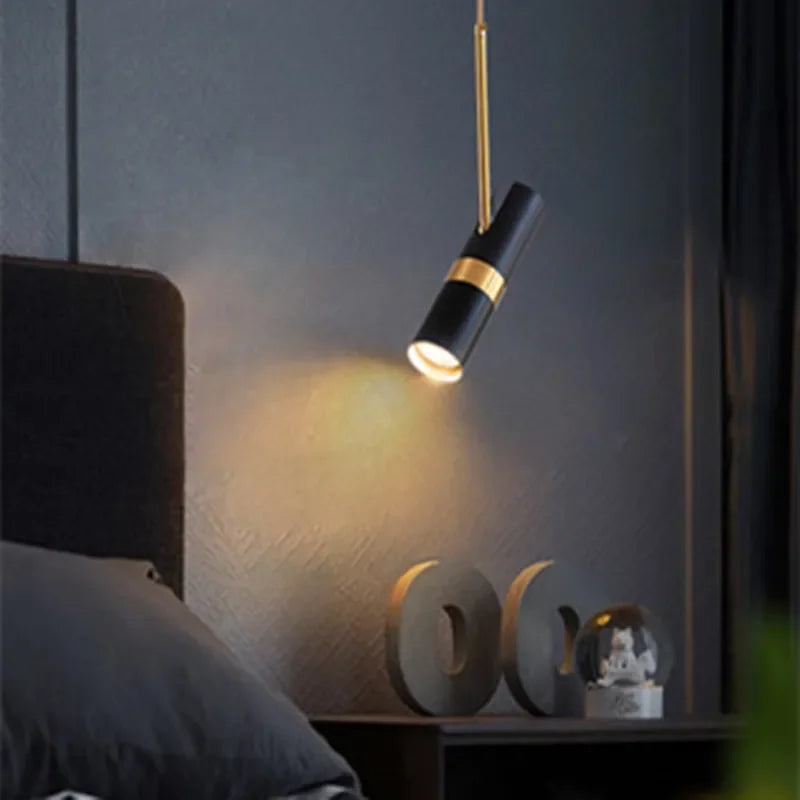 suspension nordique luxe moderne cylindrique design