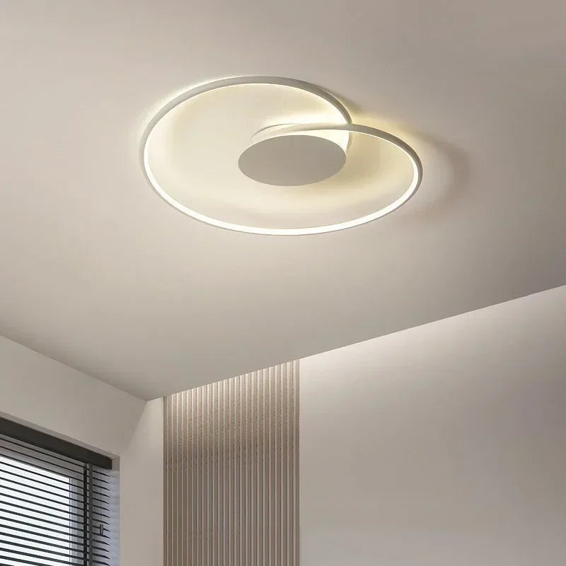 LED moderne Simple plafonnier allée Lustre pour salon salle à manger étude chambre décoration de la maison intérieur luminaire Lustre - vue 6 sur 20