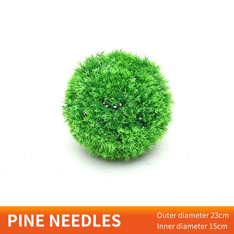 boule de gazon artificiel décoration intérieure plante verte - vue 15 sur 36