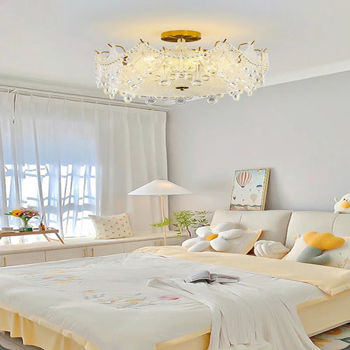 lustre led post-moderne de luxe suspendu pour la saison - vue 4 sur 9