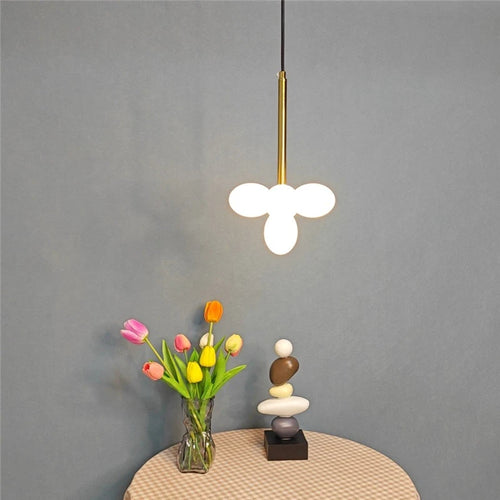 lustre minimaliste en verre design moderne pour intérieur élégant - vue 4 sur 9