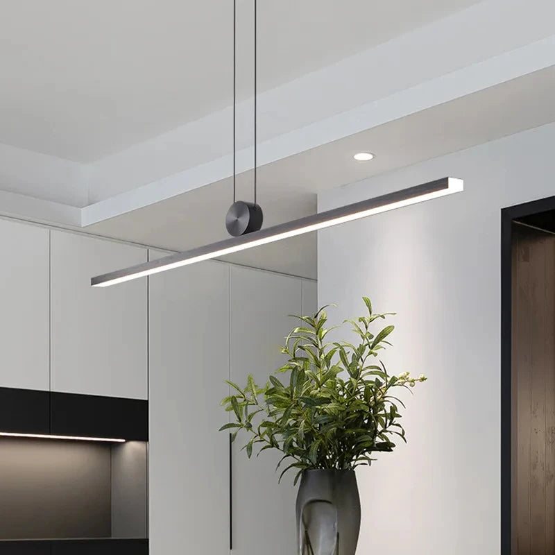 suspension led réglable pour décoration moderne intérieure - vue 2 sur 9