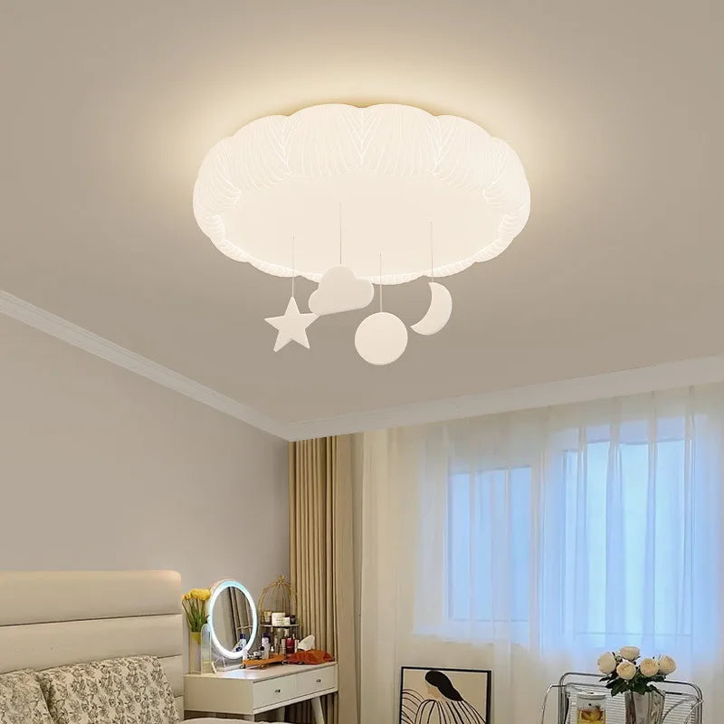 plafonnier led coquille romantique pour garçon ou fille