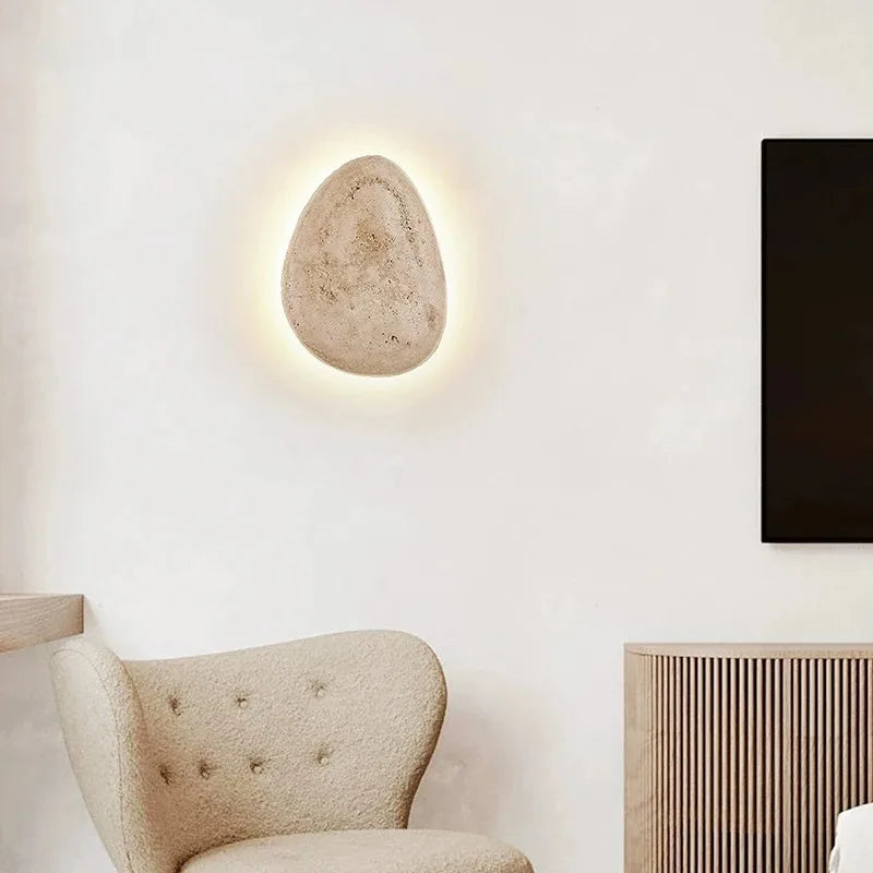 applique murale en pierre pour décoration intérieure artistique - vue 3 sur 10