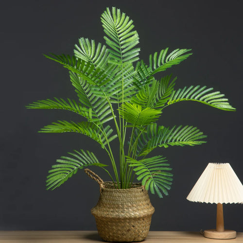 grandes feuilles de palmier artificielles pour décoration de jardin et fête - vue 4 sur 6
