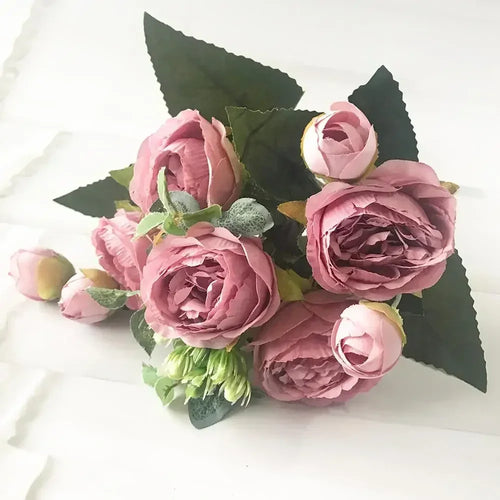 petit bouquet de fleurs artificielles pour décorations printanières et festives - vue 24 sur 34