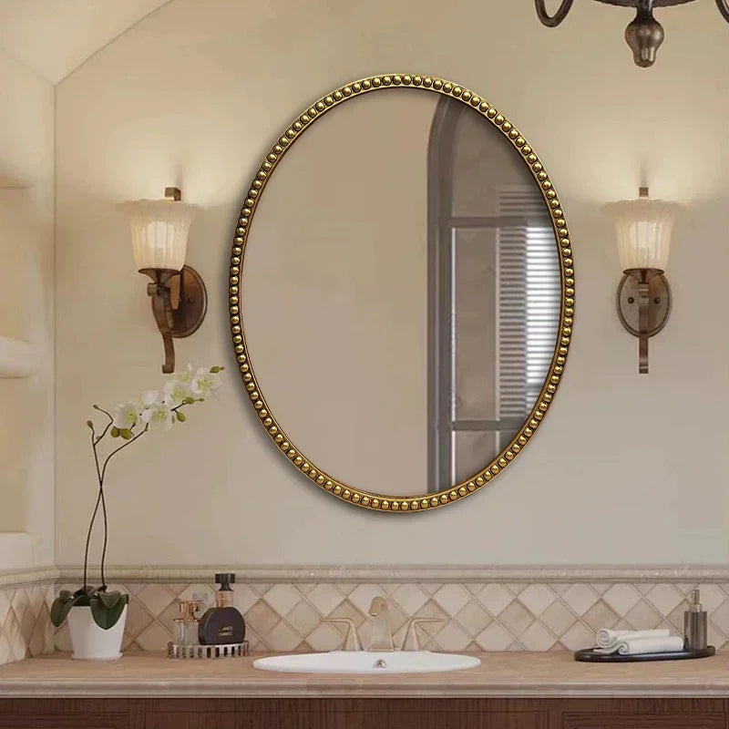 miroirs décoratifs muraux ovales en macramé nordique pour décoration - vue 8 sur 13