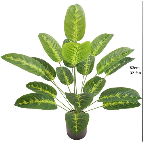 plante artificielle palmier plantain pour décoration intérieure et extérieure - vue 18 sur 27