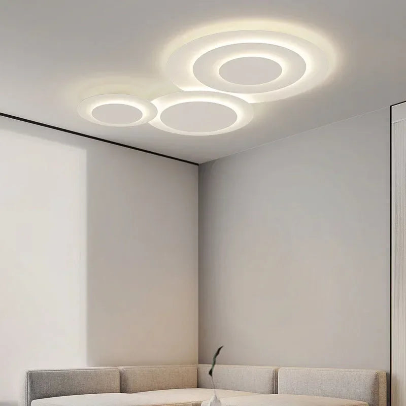 Plafonnier LED minimaliste au design moderne