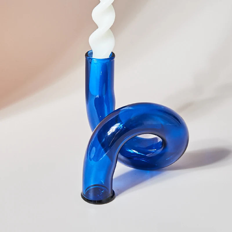 vases en verre bougeoirs décoratifs pour mariage et événements - vue 13 sur 14