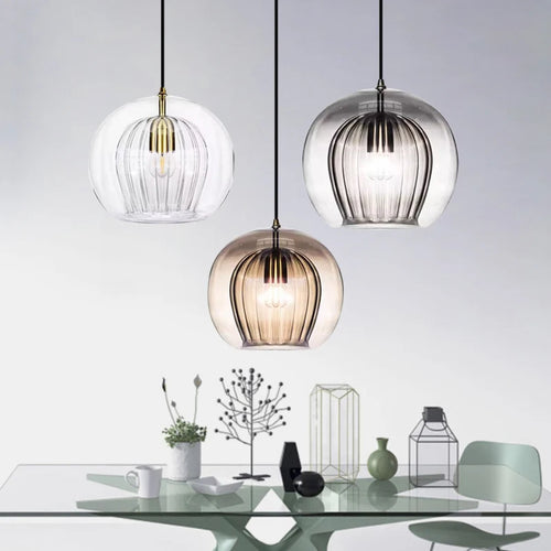suspension en verre moderne pour décoration intérieure élégante - vue 2 sur 15